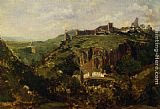 Bourg en Auvergne by Theodore Rousseau
